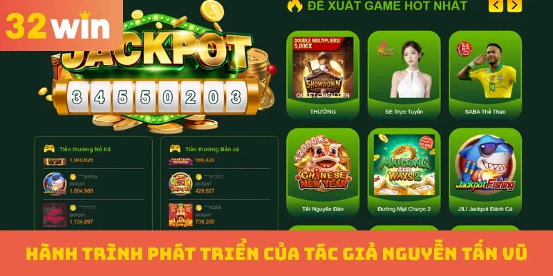 Hành trình phát triển của tác giả Nguyễn Tấn Vũ