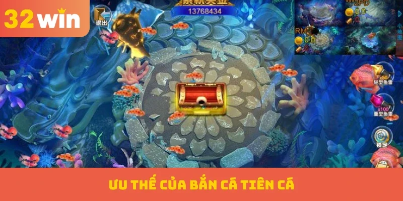 Bắn Cá Tiên Cá – Săn Thưởng Kết Hợp Mỹ Nhân Ngư Độc Đáo 1 Ưu thế của Bắn cá Tiên Cá